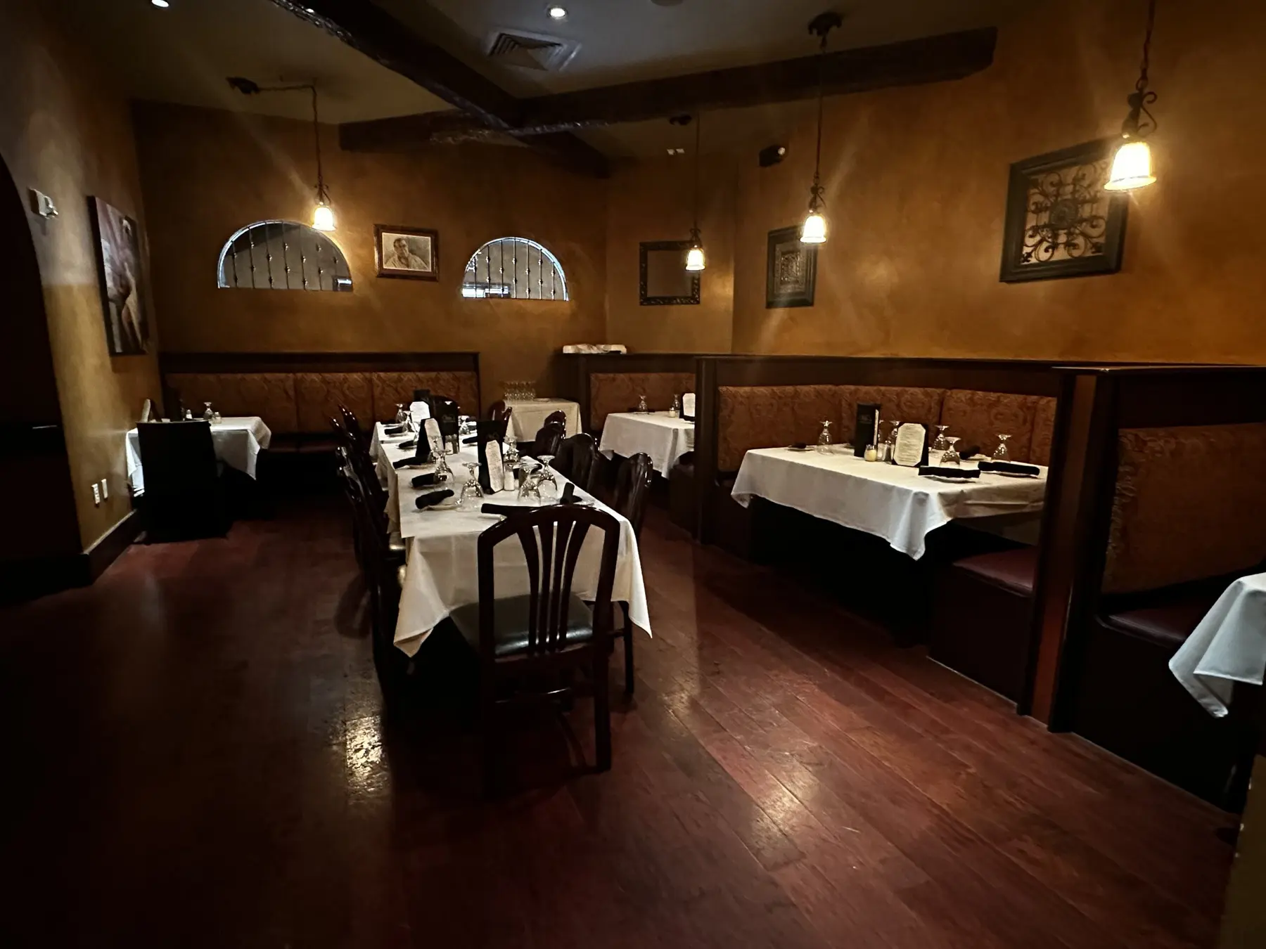 Private dining room at Vito's